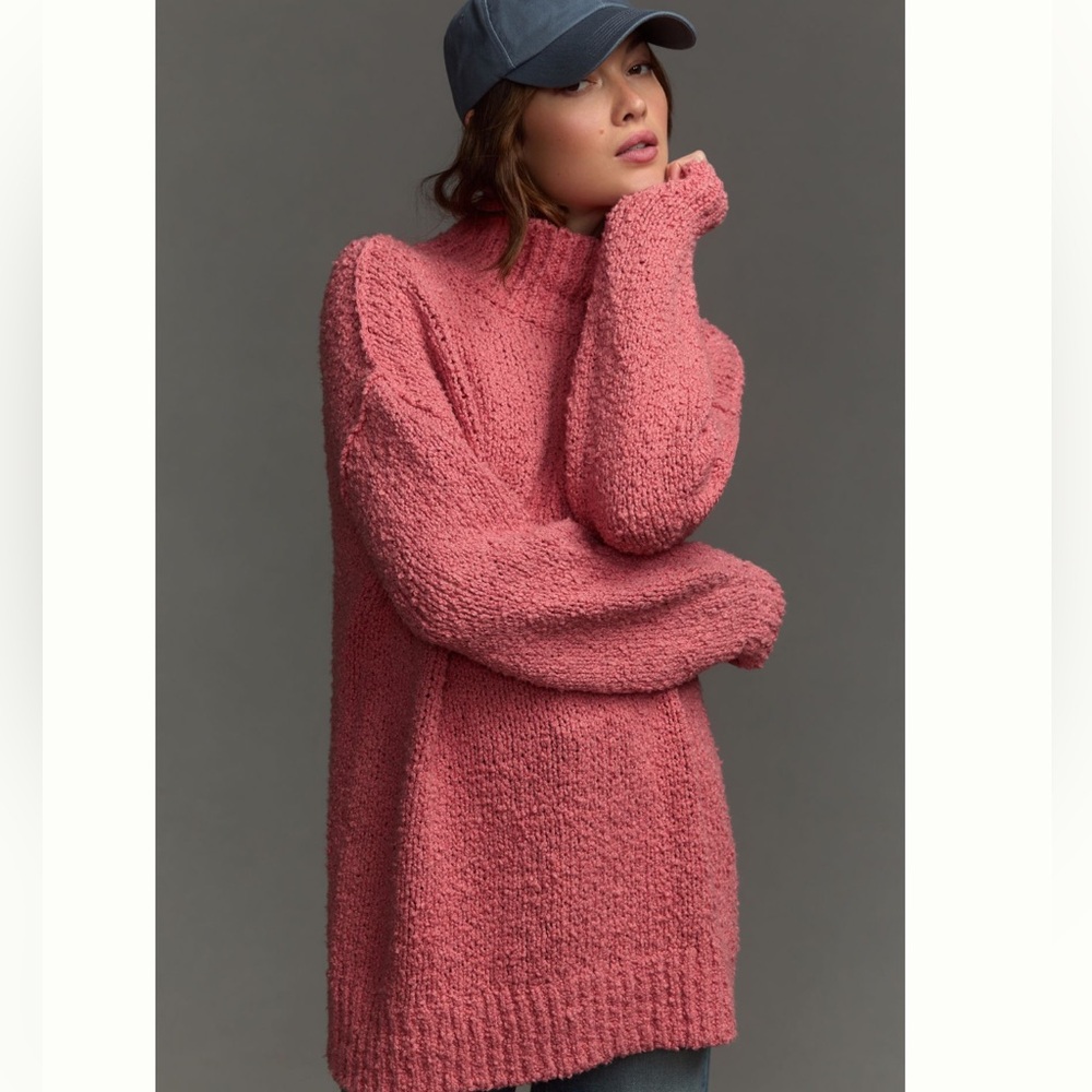 NWT The Need-It Oversized Mock Neck Sweater